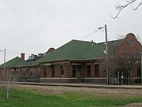 USA - Lincoln IL - Railway Station (9 Apr 2009)